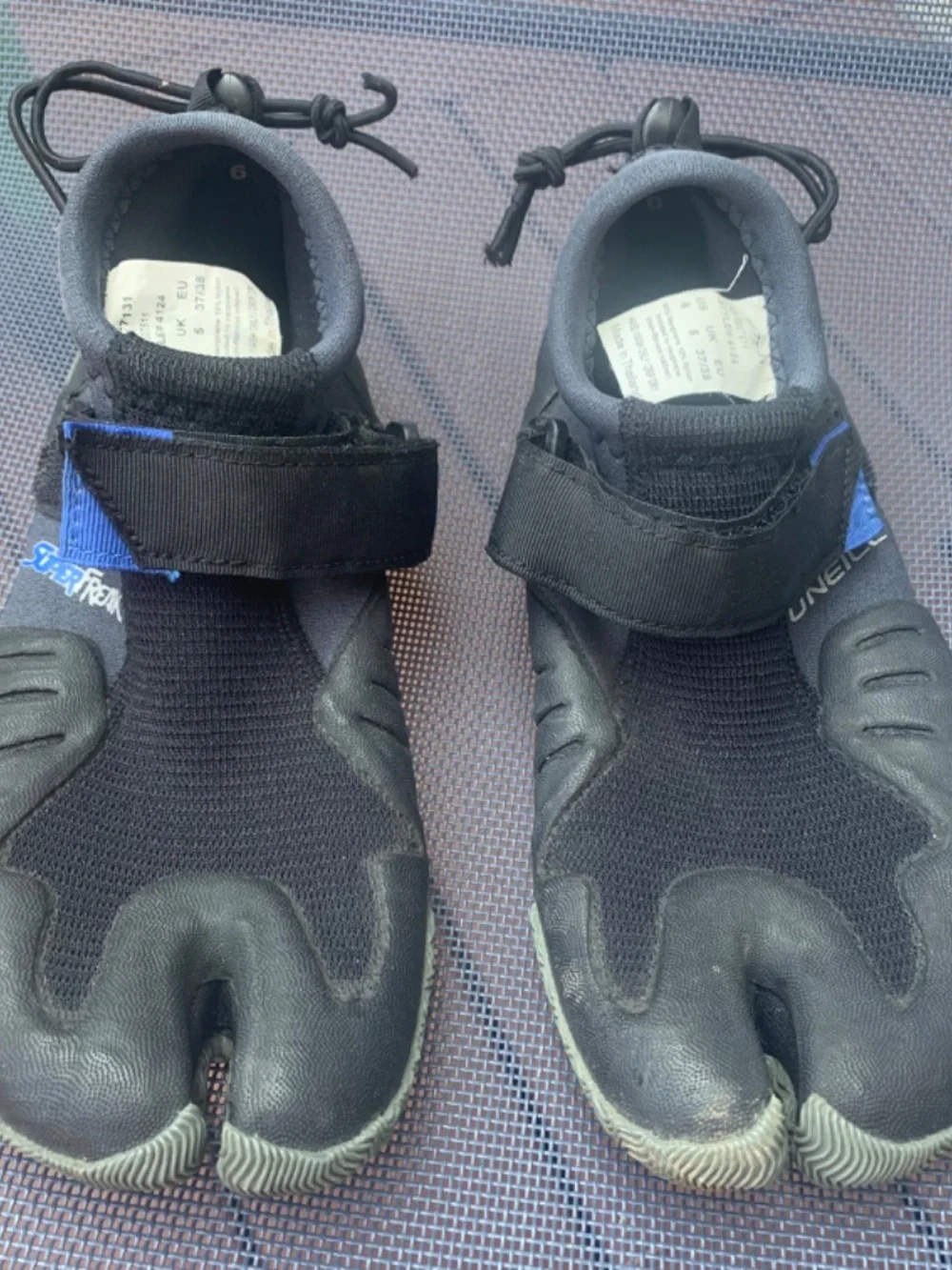 O’Neill Unisex Water Shoes Black/Grey Size US 6